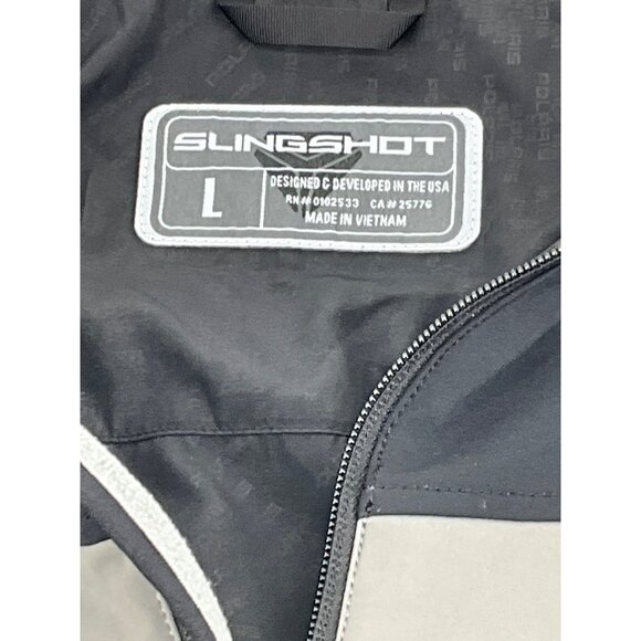 Polaris Slingshot Women's Black & Gray Softshell Jacket L‎ Motorcycle xsx - Picture 6 of 7